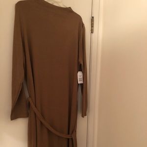 Tan Sweater Dress
